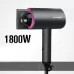 Mingge T1 T Style 1800W High-power Cold Hot Air Wind Fast Drying Folding Hair Dryer US Plug White