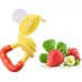 3 PCS Portable Baby Infant Food Nipple Feeder Silicone Pacifier Silicone Baby Soother Random Color