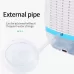 GZ-1901 Semiconductor Mini Dehumidifier Household Small Dehumidifier Bedroom Dehumidifier Moisture Absorber EU Plug Charm Red