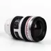 400ML Camera Lens Cup Mug Caniam EF 24-105mm F4 Filter Cup for Coffee Milk Water as Gift White