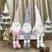 Christmas Decorations Dolls Faceless Elderly Dolls Window Decorations Pink