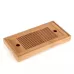 Bamboo Tea Trays Kung Fu Tea Accessories Tea Tray Table With Drain Rack primary color