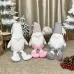 Christmas Decorations Dolls Faceless Elderly Dolls Window Decorations Pink