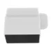 Toothpaste Facial Cleanser Hand Cream Automatic Squeezer Bathroom Supplies White