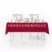 150x260cm Household Rectangular Tablecloth Christmas Dining Coffee Table Cloth Decoration  Christmas Elk