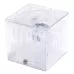 3D Puzzle Transparent Money Maze Bank Saving Coin Gift Box White
