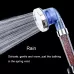 2cm Large 3 Settings Adjustable PC Negative Ions Shower Head Transparent