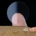 50mm Round Transparent Gift Bag Sealing Sticker Packaging Bag Self-Adhesive Sticker Decoration