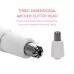 CNaier AE-824 Multi-function Electric Nasal Hair Trimmer Eyebrow Trimmer Shaver