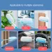 Disposable Household Vacuum Retractable Feather Duster Long Handle and 6 Clothes