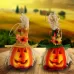 Halloween Pumpkin Lantern Hollow Glowing Foam Bar Decoration Green Hat