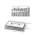 360 PCS / Box C016 8-25mm Stainless Steel Seamless Box Packing Spring Bar