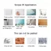 Creative 3D Vase Style Mirror DIY Wall Sticker Set