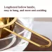 Cheese Butter Chocolate Stainless Steel Melting Bowl Gold