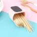 Household Living Room Egg Shape Magnetic Suction Toothpick Box Refrigerator Magnetite Toothpick Holder Random Color Delivery