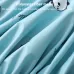 28cm Thick Waterproof Bath Hat Double Layer Shower Hair Cover Women Supplies Shower Caps Blue Small Flower