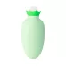 Carrot-Shaped Silicone Water Injection Warm Water Bag Winter Leak-Proof And Explosion-Proof Hand Warmer Light Green