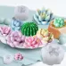 SX-ZW-192 Fleshy Three-Dimensional Candle Silicone Mold DIY Handmade Soap Aromatherapy Epoxy Mold
