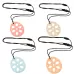 M010093 Silicone Lotus Root Tablets Baby Soothing Teether Children Molars Toys Maternal And Child Supplies