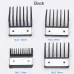 4 In 1 Hair Clipper Limit Comb Barber Tool Accessories Black