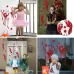 Halloween Decorations PVC Creative Blood Handprints and Footprints Wall Stickers Window Stickers Random Style Delivery