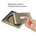 K7006QH Gray Dual Use/Straight Row Full Copper Odor Proof Floor Drain