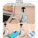 400ML Colorful Light Portable Bulb Shape Aromatherapy Air Purifier Humidifier for Home / Office / Car Gold