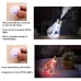 400ML Colorful Light Portable Bulb Shape Aromatherapy Air Purifier Humidifier for Home / Office / Car Gold