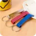 5 PCS Aluminum Wine Bear Bottle Opener Ring Keychain Key Chain Random Color Delivery