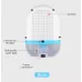 GZ-1901 Semiconductor Mini Dehumidifier Household Small Dehumidifier Bedroom Dehumidifier Moisture Absorber EU Plug Charm Red