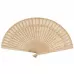 8 inch Ancient Style Fragrant Wood Fan Folding Fan Dance Fan Solid Craft Fan