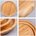 30cm Household Creative Simple Round Bamboo Tea Tray Mini Tea Table