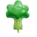 2 PCS Cartoon Vegetables and Fruits Aluminum Film Balloon Children Party Decoration Supplies Inflatable Toys Broccoli