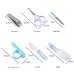 2sets 6 in 1 Baby Care Cleaning Kit Nail Scissors Combination Set