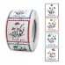 Thank You Square Self-adhesive Gift Food Packaging Seal Sticker Card Label