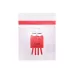 15 PCS Creative Cute Car Garbage Bag Paste-type Cleaning Bag for Car Interior Pink
