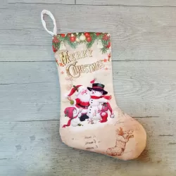 Christmas Stockings Pendant Christmas Decoration Gift Bag Old Man Snowman