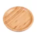 30cm Household Creative Simple Round Bamboo Tea Tray Mini Tea Table