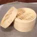 Xiaolongbao Bamboo Steamer Household Steamed Dumpling Cage Drawer Multi Layer Deepened Bamboo Steaming Rack 13cm Cage
