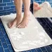 Rectangular Bathroom Bathtub Mildew Stain Resistant PVC Anti-skid Household Foot Pad Carpet