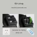 Household Wireless Ultrasonic Deodorizer Vacuum Cleaner Dust Mite Controller Black