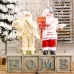 Christmas Decoration Standing Santa Claus Doll Christmas Backpack Old Man Doll Ornaments Chef