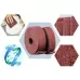 Nylon Emery Scouring Pad Stainless Steel Rust Polishing Kitchen Dish Cleaning Rag Red Brown
