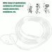 2m Household Disposable Double-hole Nasal Oxygen Tube Pipe Oxygen Supply Tubing