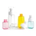60ml 5 PCS Travel Plastic Bottles Leak Proof Portable Travel Accessories Small Bottles Containers Yellow