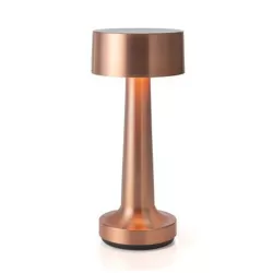 JB-TD10 LED Charging Bar Table Lamp Retro Creative Bar Cafe Restaurant Simple Bedside Night Light Bronze