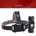 LED Induction Headlight USB Charging Outdoor Waterproof Strong Light Fishing Aluminum Flashlight Headlight