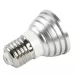 E27 3W RGB Flash LED Light Bulb with Remote Controller AC 85-265V 240-270lm