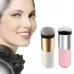 Short Wooden Handle Large Round Head Buffer Foundation Powder Makeup Brushes Plump Round Brush Makeup BB Cream Tools Pink