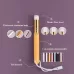 6 PCS Soft Hair Nasal Washing Brush To Remove Blackheads And Deep Cleansing Nose Pore Shrinkage Cleaning Brush Flat Head Black Silver